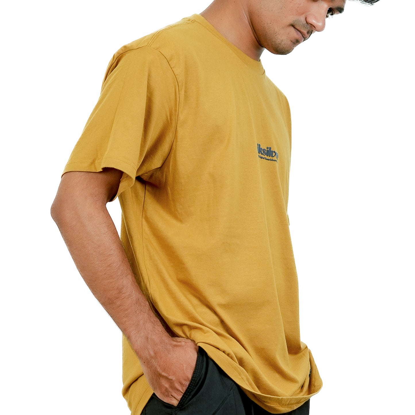 Yellow Regular Fit Printed T-Shirt
