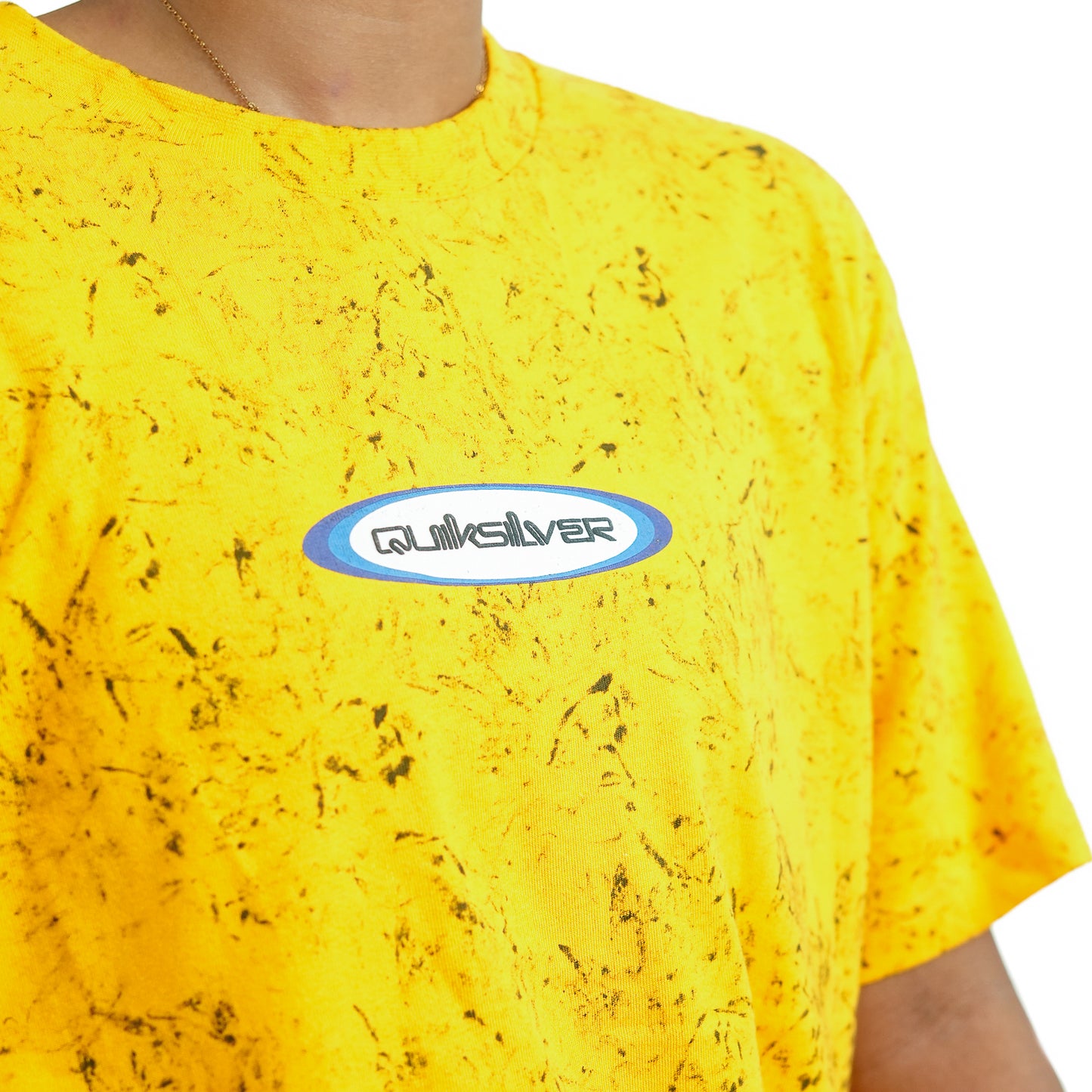 Yellow Regular Fit Printed T-Shirt