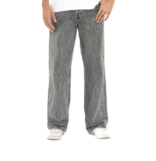Grey Baggy Fit Jeans