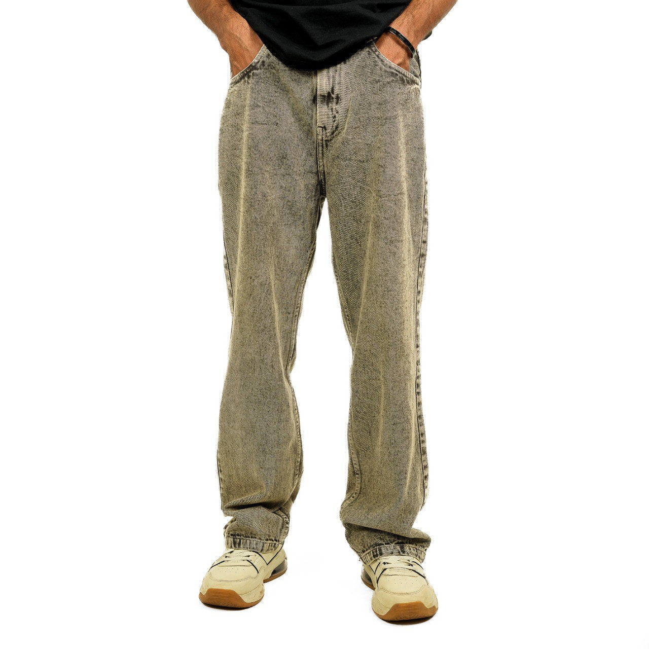Dust Coffee Baggy Fit Jeans