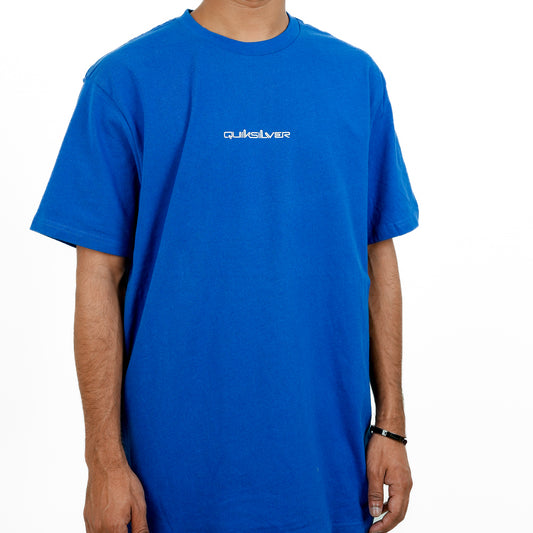 Blue Oversized Printed T-Shirt