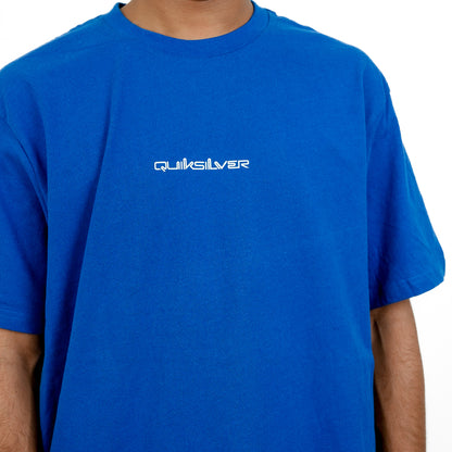 Blue Oversized Printed T-Shirt