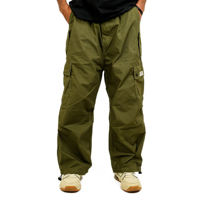 Light Green Baggy Fit Cargo Pants