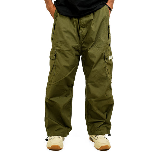 Light Green Baggy Fit Cargo Pants