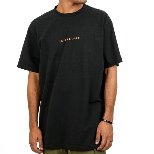 Black Regular Fit Printed T-Shirt