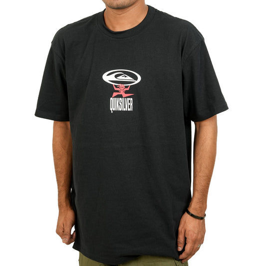 Black Oversized Printed T-Shirt