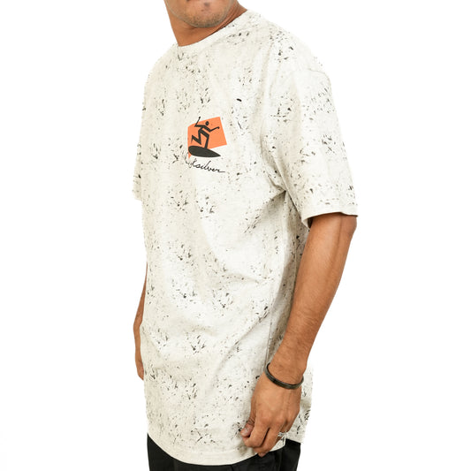 White Oversized Printed T-Shirt