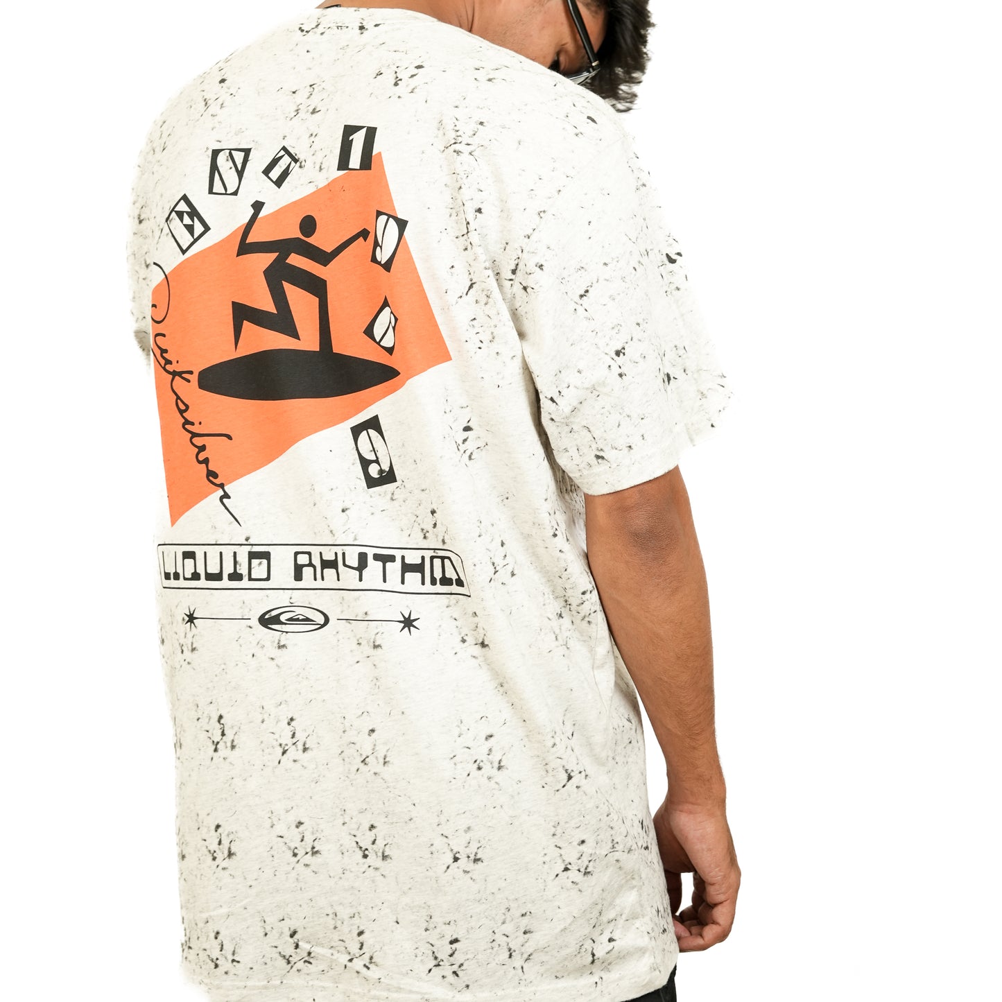 White Oversized Printed T-Shirt