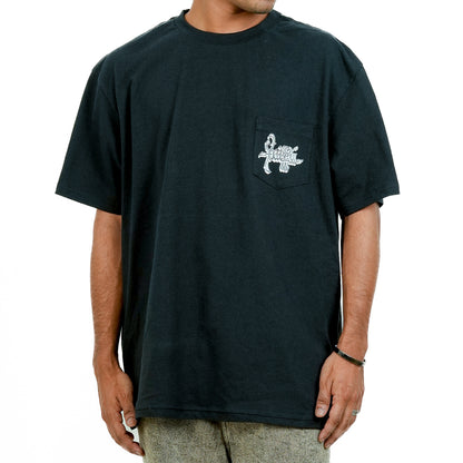 Black Oversized Printed T-Shirt